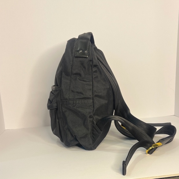 MARC JACOBS Mini Backpack with leather accents and heavy gold hardware main image 5